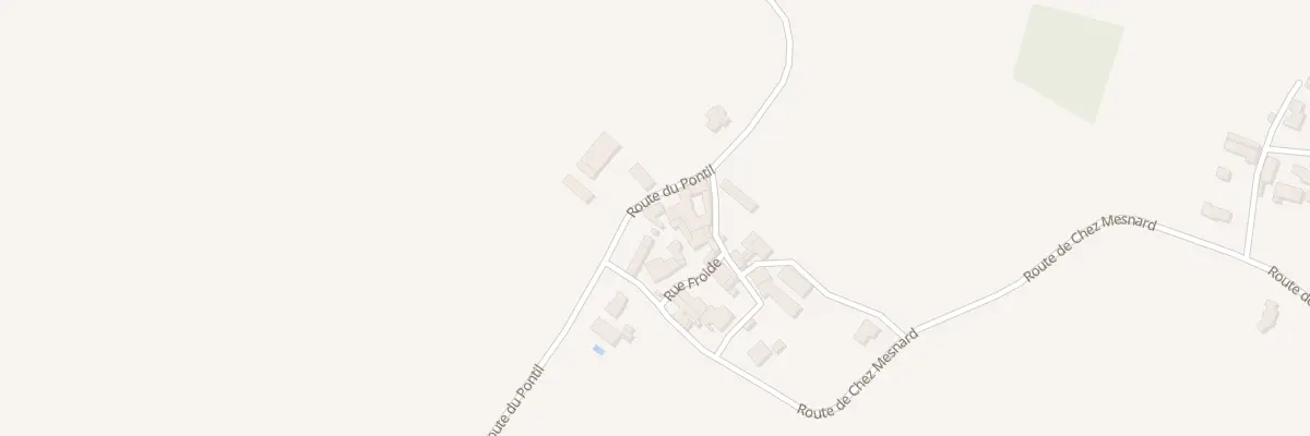 Plan du 5 Rte du Pontil à Ladiville