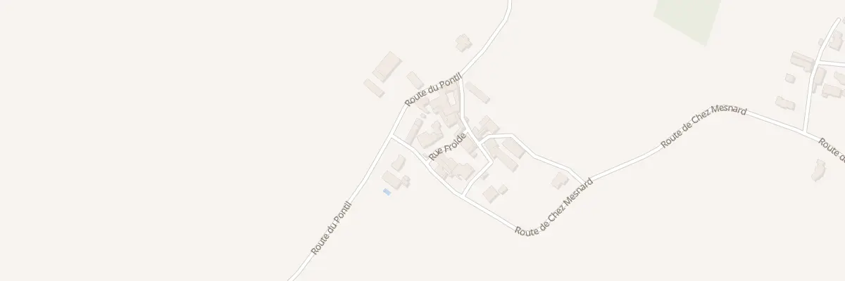 Plan du 5024 Chez Mesnard à Ladiville