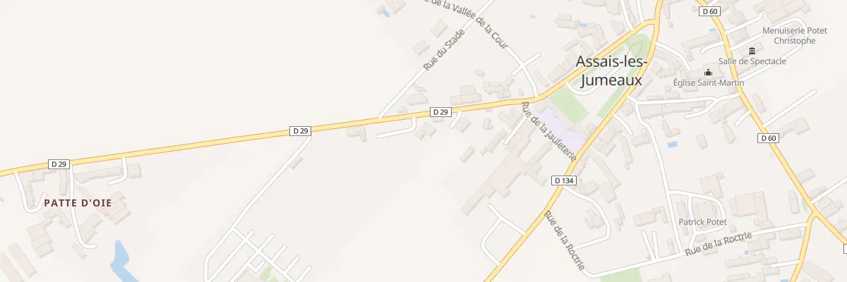 Plan du 9 Rue de la Jauleterie à Assais-les-Jumeaux