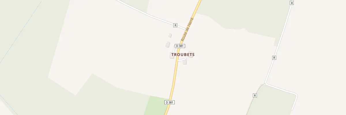 Plan du 1051 Rte de Herre à Lagrange