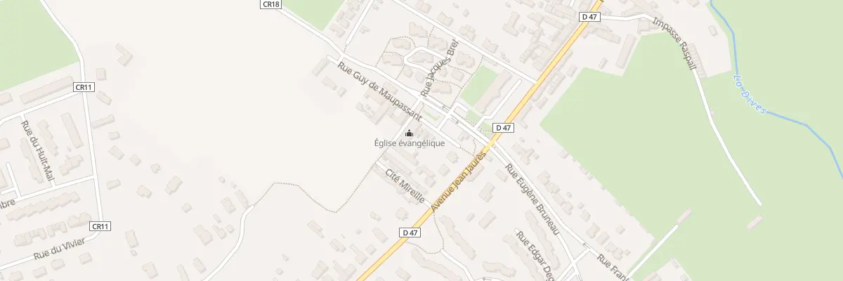 Plan du 1 Rue Guy de Maupassant à Mézidon Vallée d’Auge