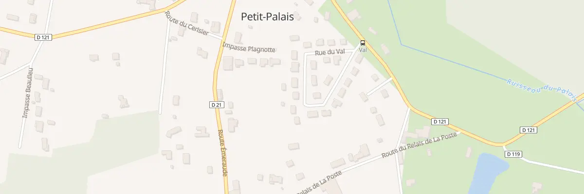 Plan du 9 Lot Le Val de Petit Palais à Petit-Palais-et-Cornemps