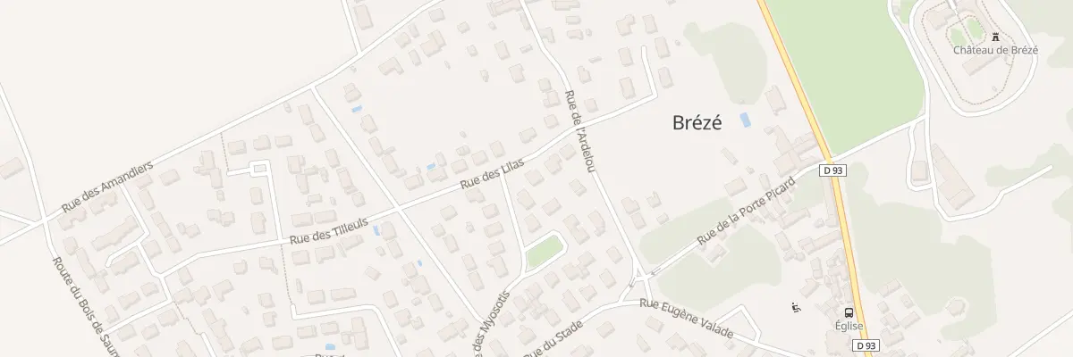 Plan du 5 Rue des Lilas à Bellevigne-les-Châteaux