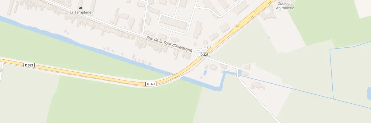 Plan du 92 Rue de la Tour d’Auvergne à La Flèche