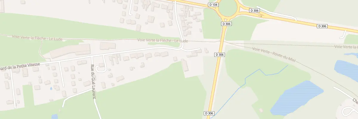 Plan du 178 Bd de la Petite Vitesse à La Flèche