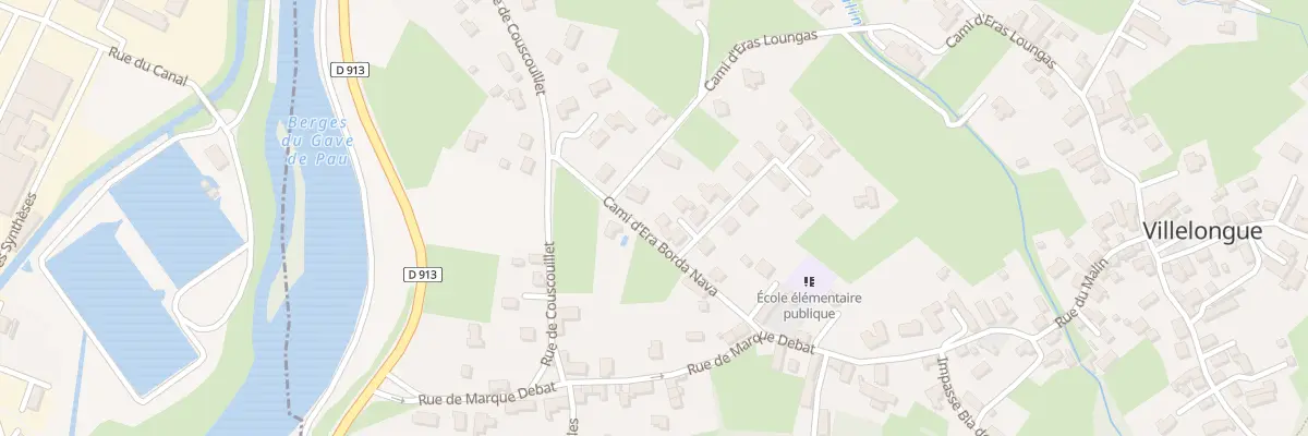 Plan du 34 Cami d’Éra Bordà Nava à Villelongue