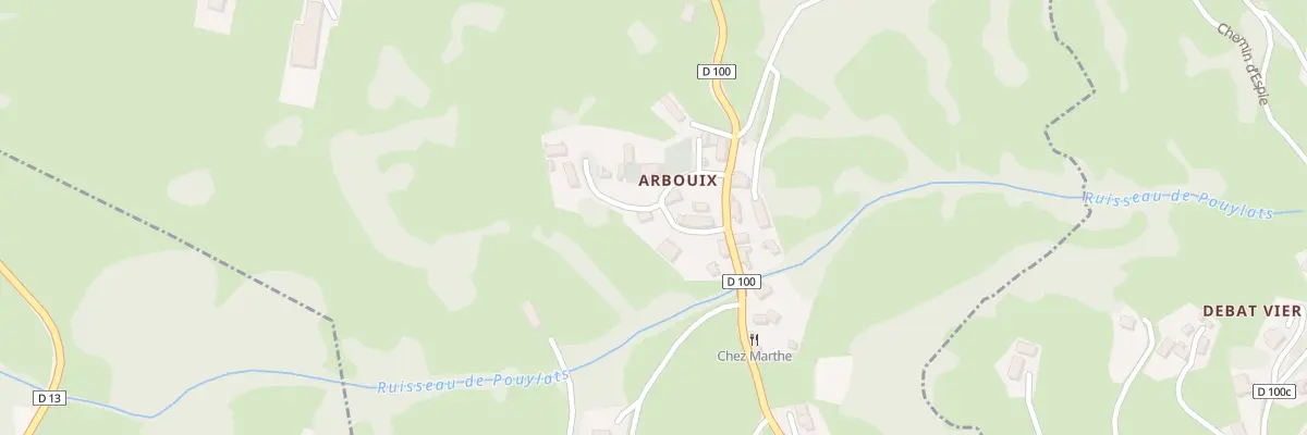 Plan du 4 Cami Deth Serpent d’Isaby à Ayros-Arbouix