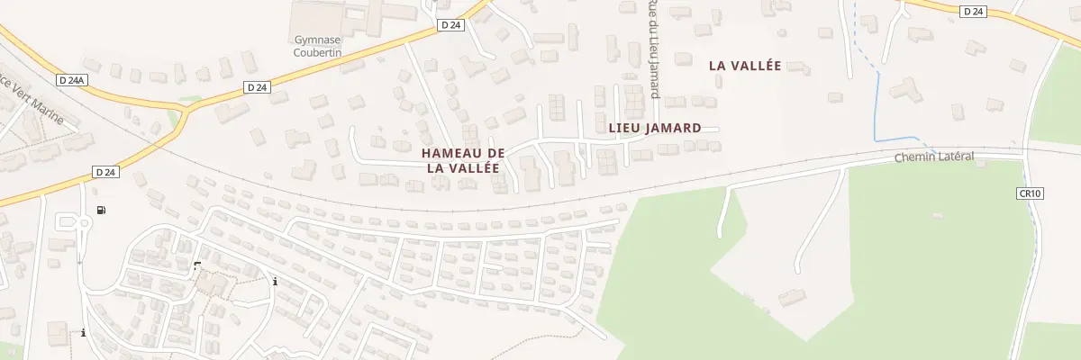Plan du 52 Res Le Hameau de la Vallee à Houlgate