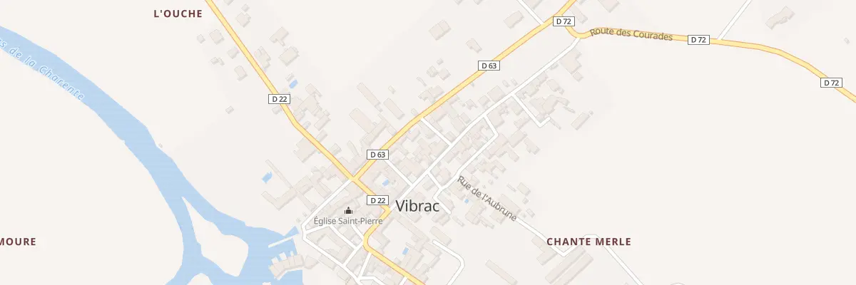 Plan du 2 Rue du Chalet Bleu à Vibrac