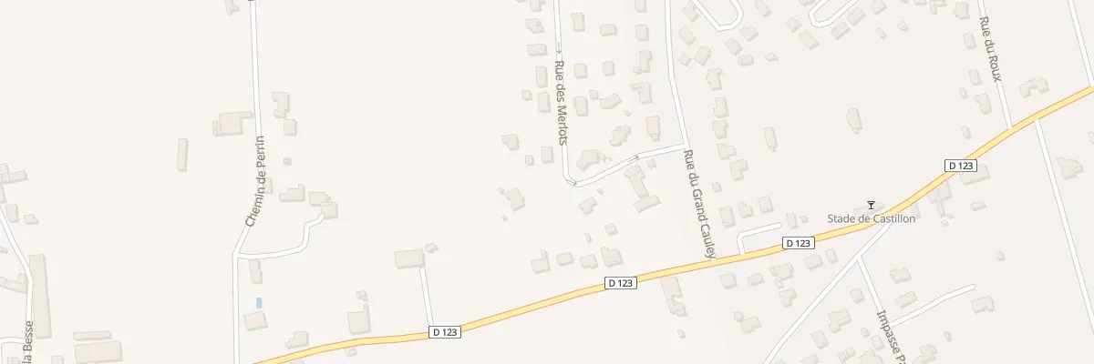 Plan du 21 Rue des Merlots à Saint-Magne-de-Castillon