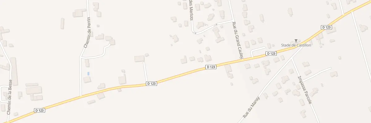 Plan du 48 Av du Stade à Saint-Magne-de-Castillon