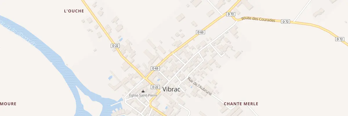 Plan du 6 Rue du 15 Aout à Vibrac