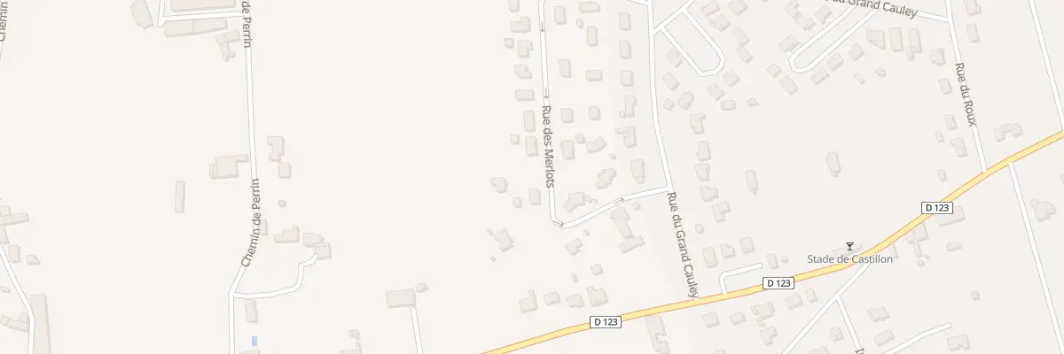 Plan du 15 Rue des Merlots à Saint-Magne-de-Castillon