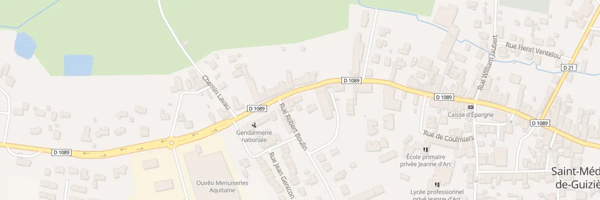 Plan du 121 Rue de la République à Saint-Médard-de-Guizières