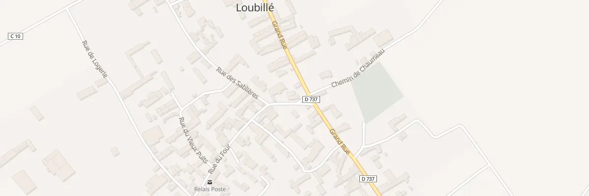 Plan du 2 Rue du Four à Loubillé