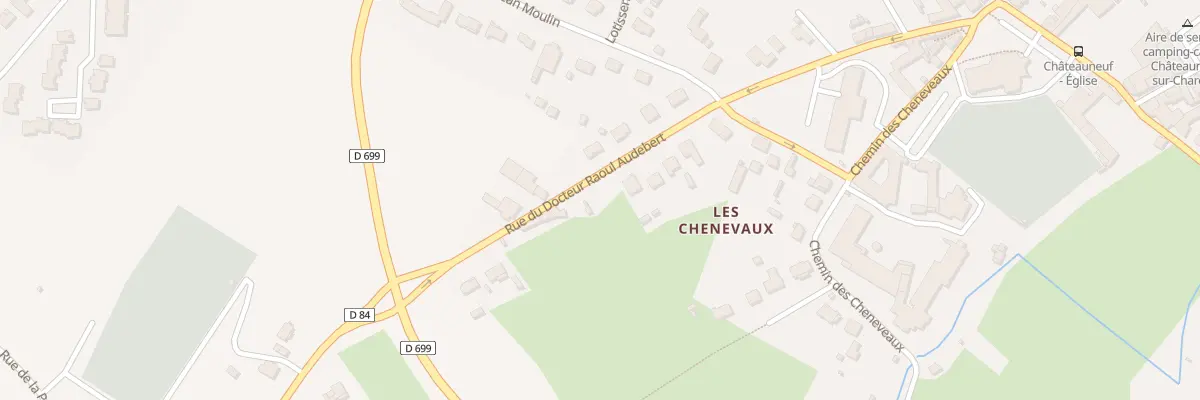 Plan du 19 Rue du Docteur Raoul Audebert à Châteauneuf-sur-Charente