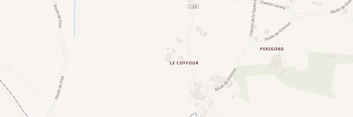Plan du 5 Le Coffour à Saint-Genès-de-Castillon