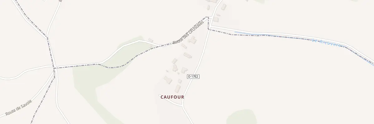Plan du 90B Caufour à Sainte-Colombe