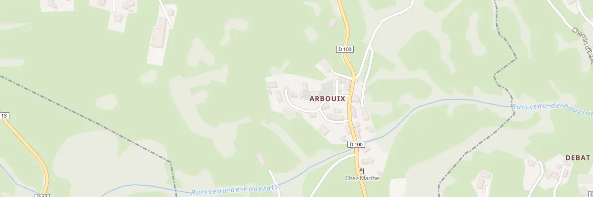 Plan du 4 Pl Placa Deth Pouey à Ayros-Arbouix