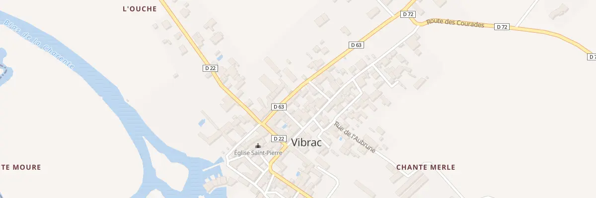 Plan du 2 Rue du 15 Aout à Vibrac