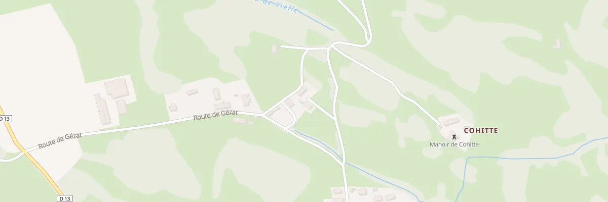 Plan du 1 Rte de Vielle à Beaucens