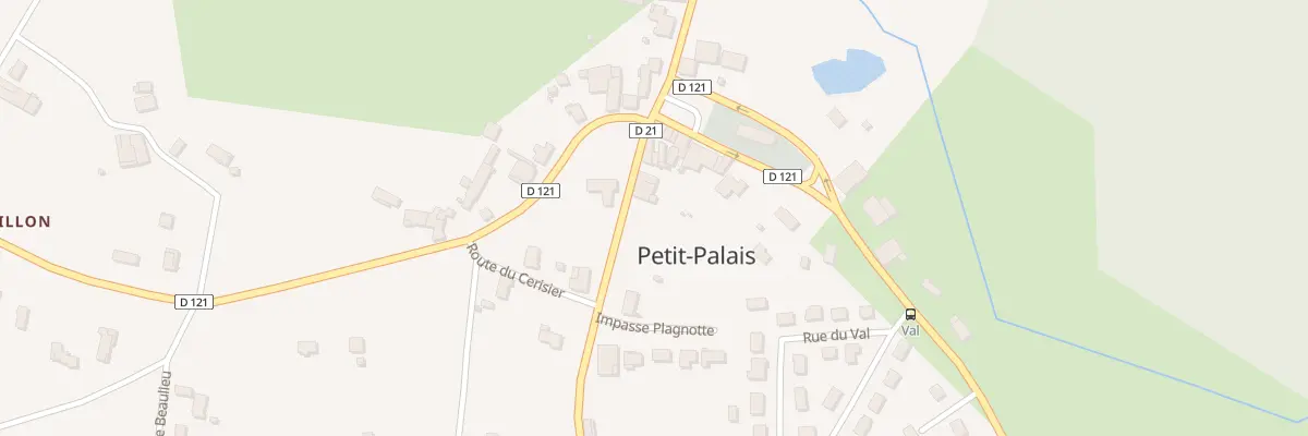 Plan du 55 Rte Emeraude à Petit-Palais-et-Cornemps