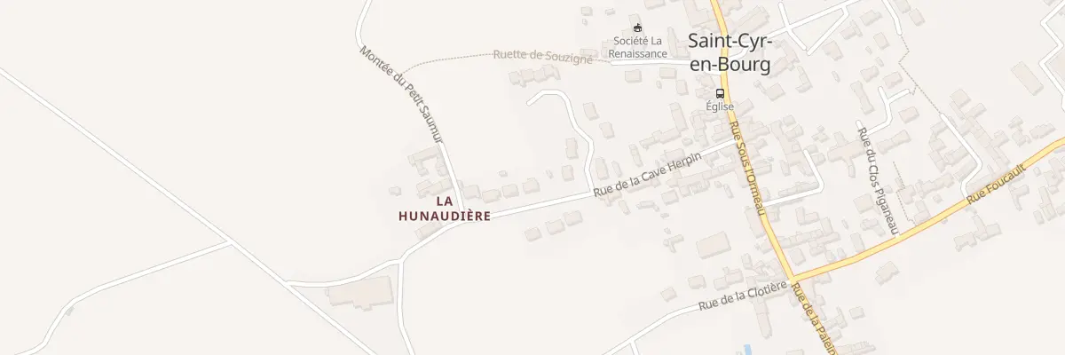 Plan du 56 Rue de la Cave Herpin à Bellevigne-les-Châteaux