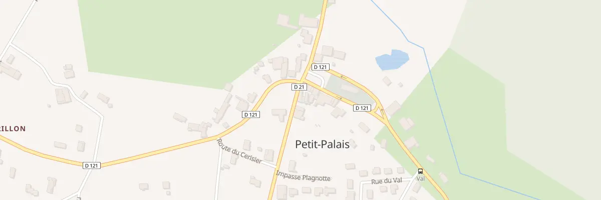 Plan du 131 Le Bourg à Petit-Palais-et-Cornemps