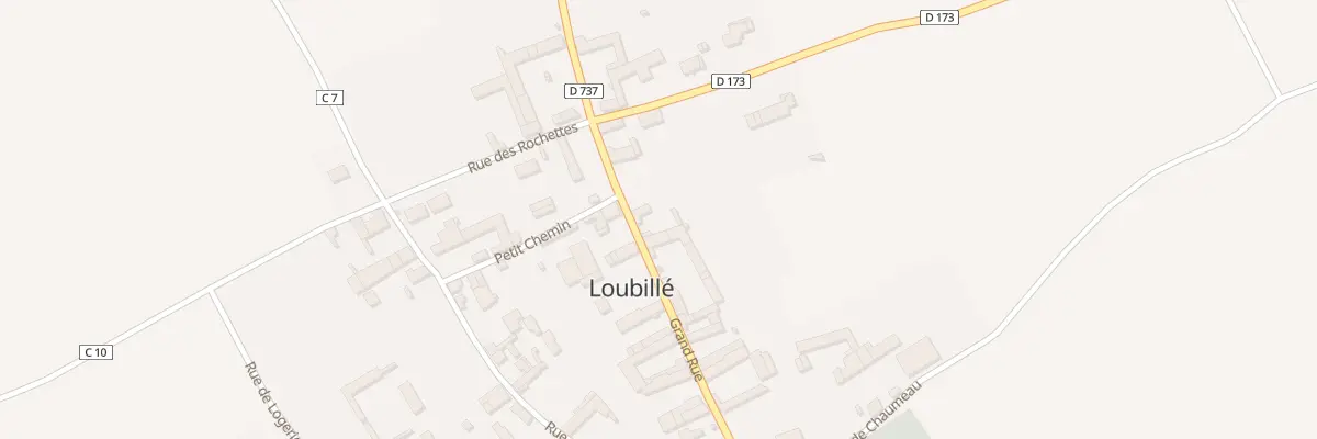 Plan du 5 Gr Grande Rue à Loubillé