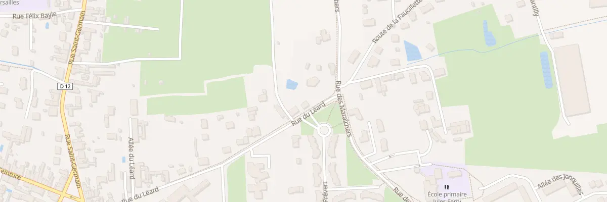 Plan du 55 Rue du Léard à La Flèche