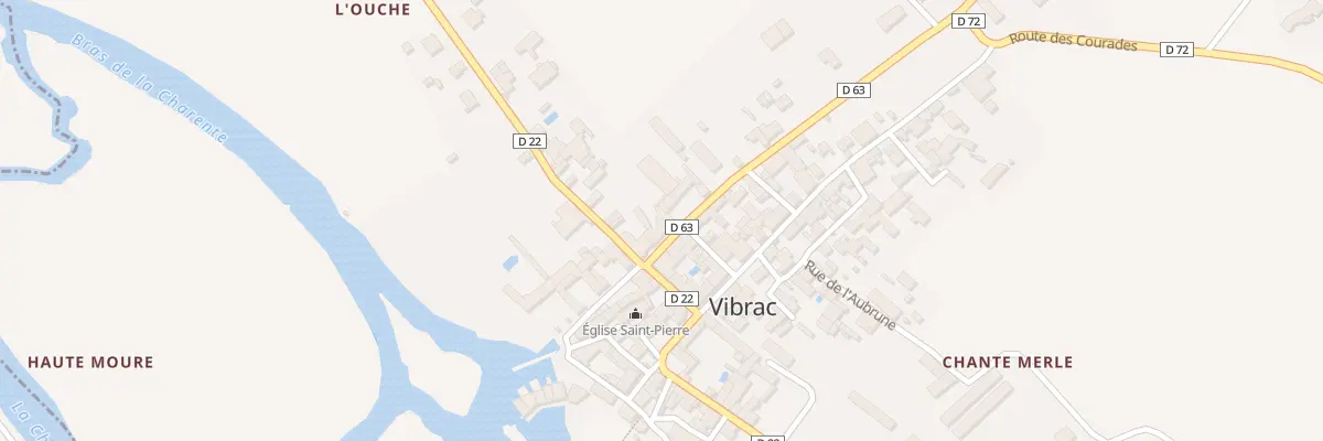 Plan du 1 Rue du 15 Aout à Vibrac