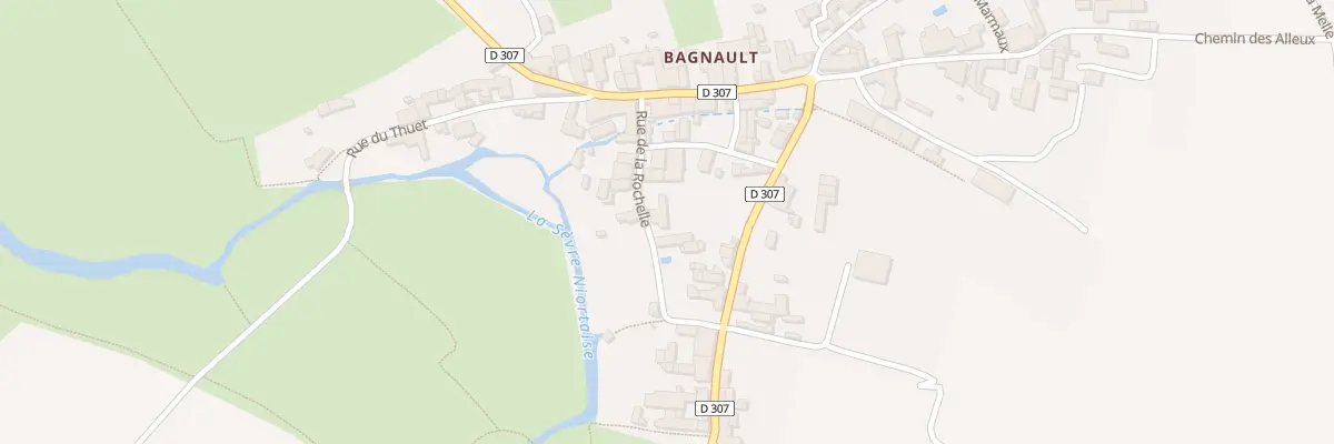 Plan du 9 Rue de la Rochelle à Exoudun