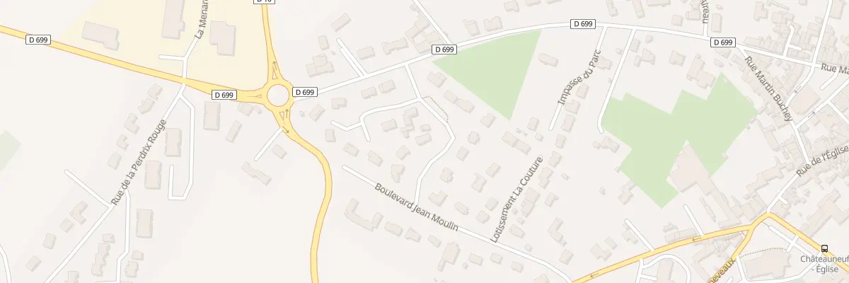 Plan du 2 Rue des Albizias à Châteauneuf-sur-Charente