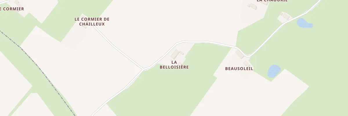 Plan du 5159 La Belloisiere à Courcelles-la-Forêt