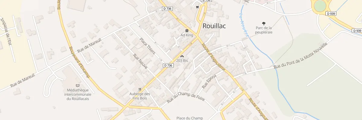 Plan du 10 Av Jean Monnet à Rouillac