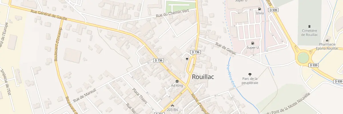 Plan du 155 Av Paul Ricard à Rouillac