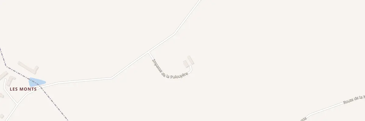 Plan du 94 La Pulouyere à La Roche-Mabile