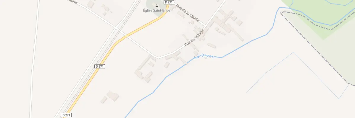Plan du 3 Rue du Village à Vendeuvre
