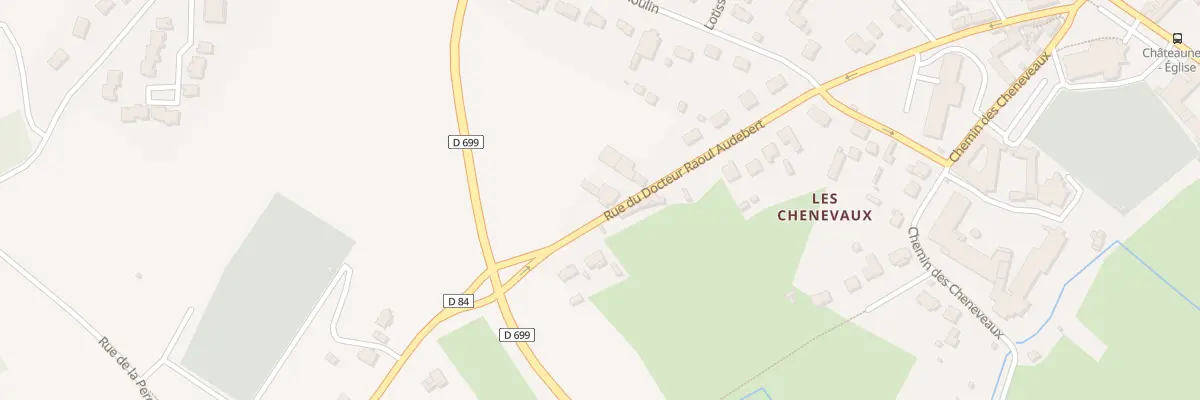 Plan du 30 Rue du Docteur Raoul Audebert à Châteauneuf-sur-Charente