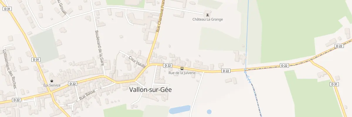 Plan du 5154 Rue de la Juiverie à Vallon-sur-Gée