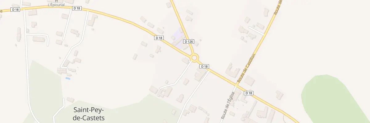 Plan du 83 Fortin à Saint-Pey-de-Castets