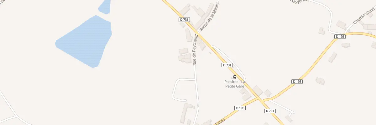 Plan du 11 Rue de Peychaud à Passirac