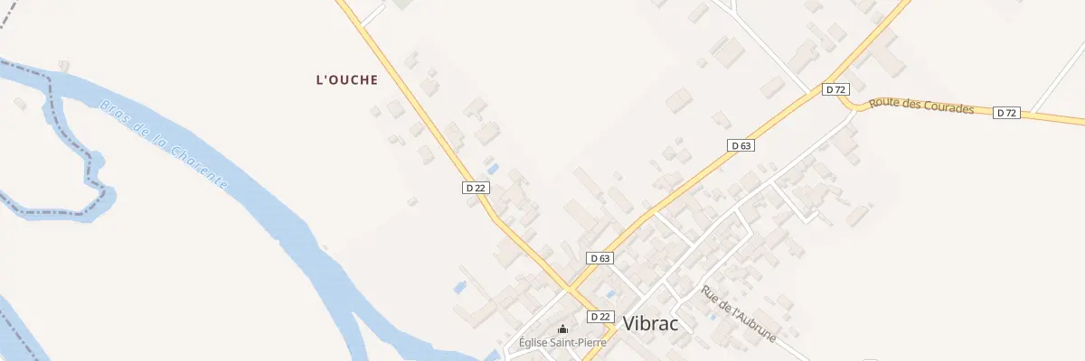 Plan du 16 Rte des Gabariers à Vibrac