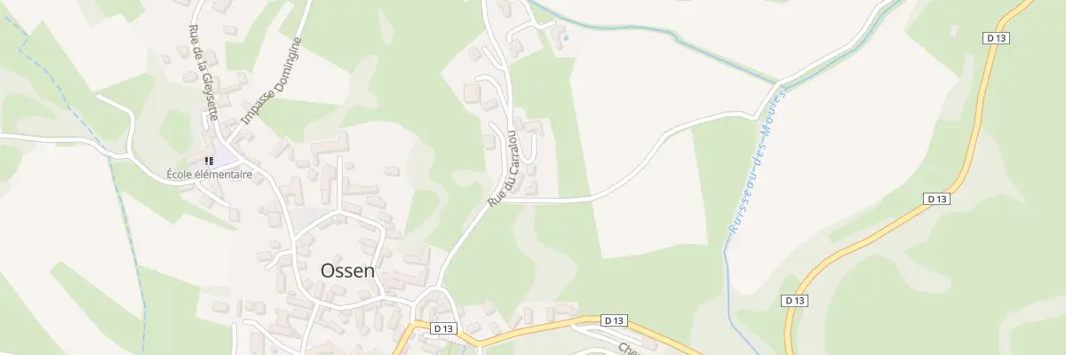 Plan du 5045 Le Village à Ossen