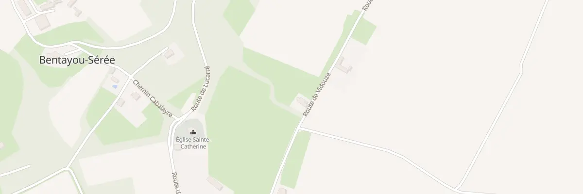 Plan du 5002 L’Eglise à Bentayou-Sérée