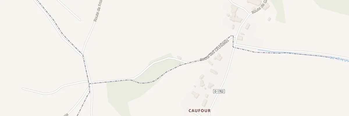 Plan du 105 Le Coffour à Sainte-Colombe