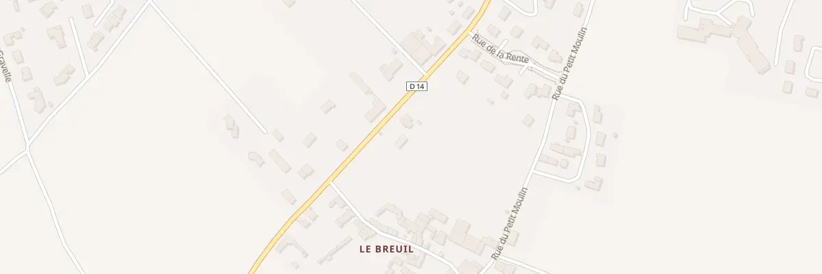Plan du 5665 La Rente à Rouillac