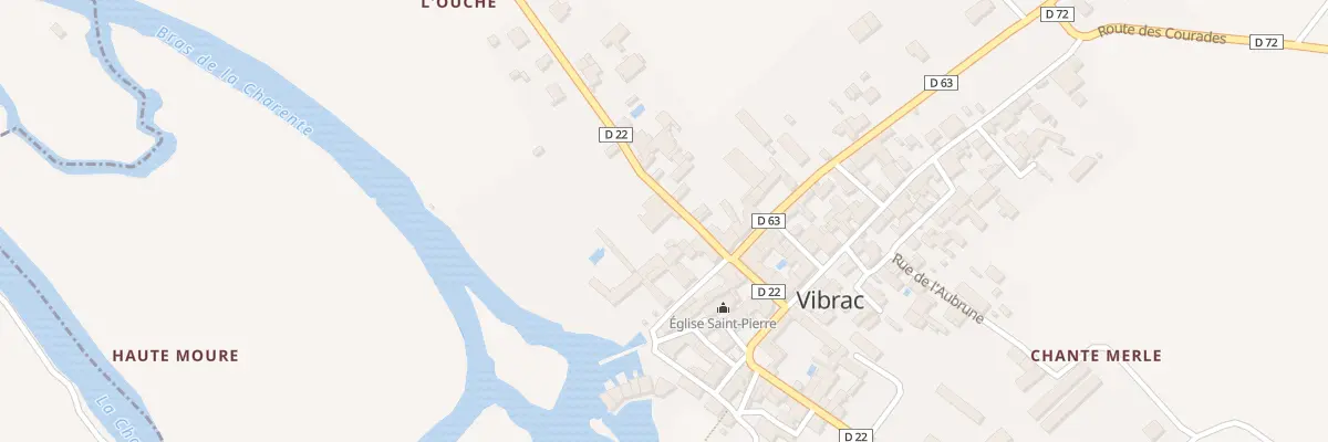 Plan du 7 Rte des Gabariers à Vibrac