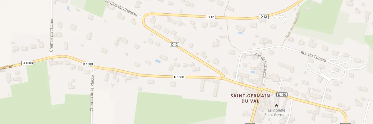 Plan du 6 Rue du Montafoin à La Flèche