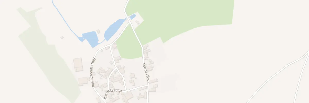 Plan du 15 Rue de l’Ecole à Thénezay
